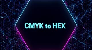 Cmyk To Hex - Convert CMYK color values to their HEX (hexadecimal) representation.