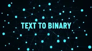 Text To Binary - Convert any text string, including UTF-8 characters and emojis, into its binary (base-2) representation.